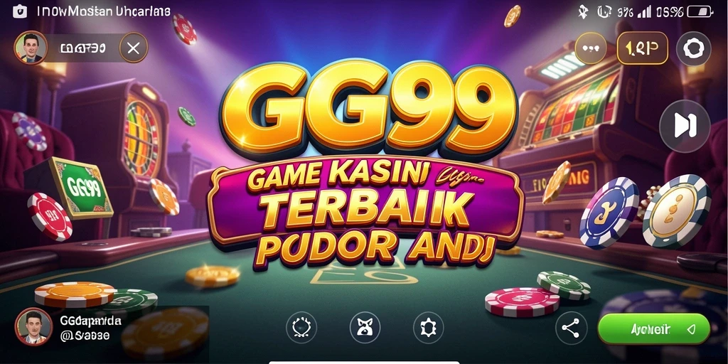 Tampilan gameplay mendebarkan dari GG99 yang menawarkan pengalaman Kasino yang luar biasa.