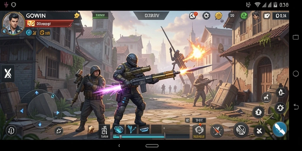 Tampilan gameplay GOWIN yang menarik dan strategis.