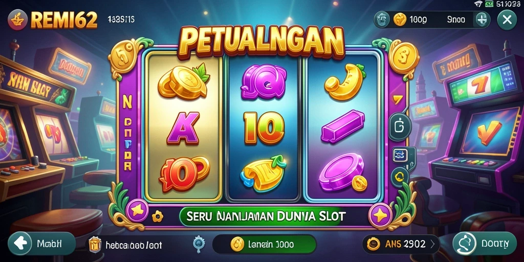 Screenshot game REMI62 menunjukkan aksi seru gameplay Slot.