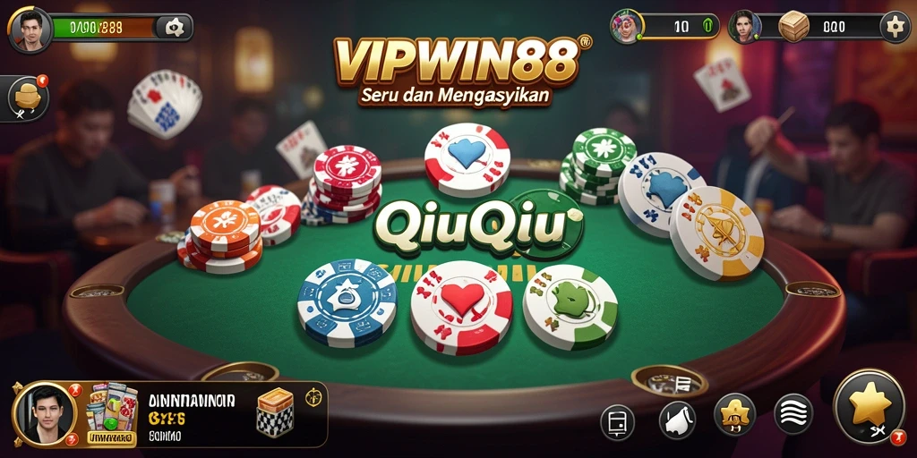 Screenshot gameplay QiuQiu di VIPWIN88 yang menarik.