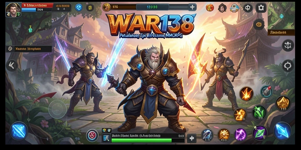 Tangkapan layar dari gameplay <strong>WAR138</strong> yang penuh aksi dan petualangan dalam dunia MMORPG.